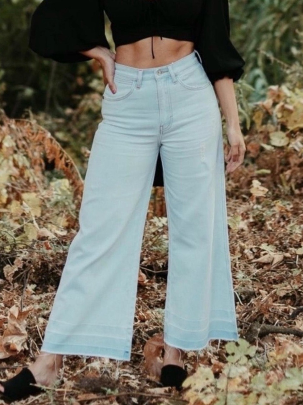 Wrangler x Fred Segal Cropped Denim